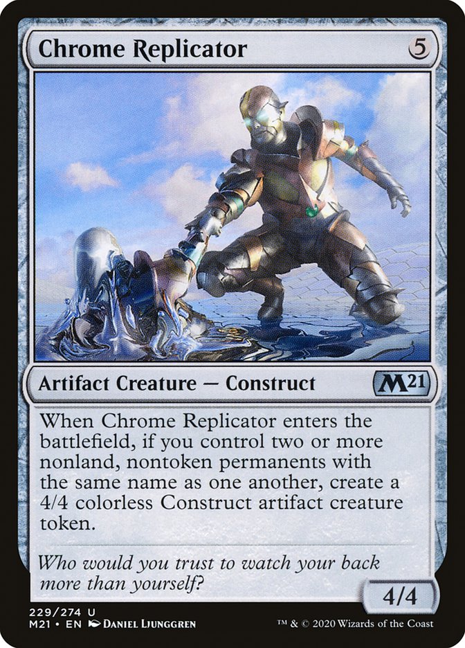 Chrome Replicator [Core Set 2021] | Webway Games