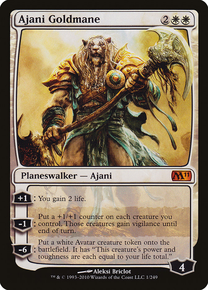 Ajani Goldmane [Magic 2011] | Webway Games