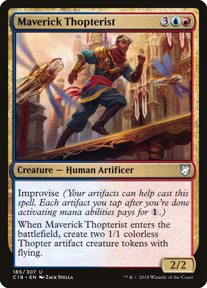 Maverick Thopterist [Commander 2018] | Webway Games