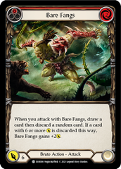 Bare Fangs (Red) [EVR008] (Everfest)  1st Edition Normal | Webway Games