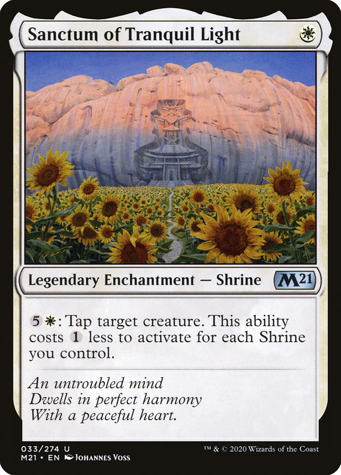 Sanctum of Tranquil Light [Core Set 2021] | Webway Games