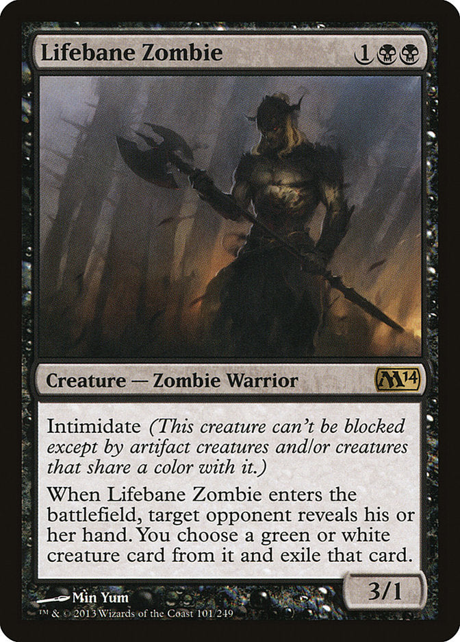 Lifebane Zombie [Magic 2014] | Webway Games