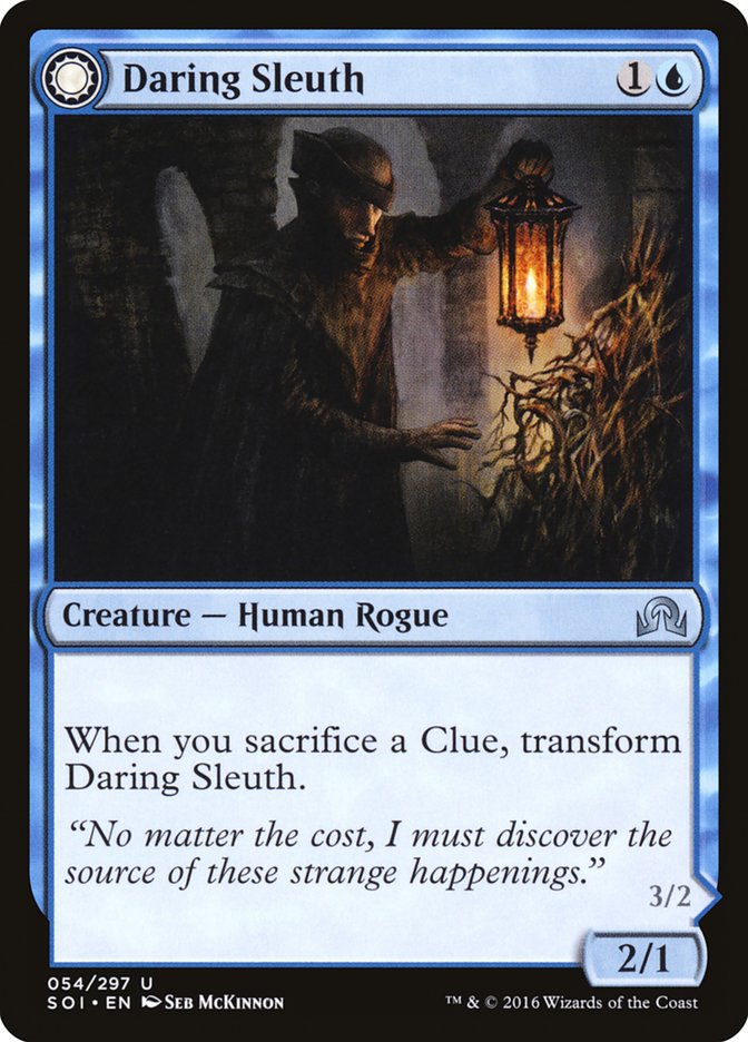 Daring Sleuth // Bearer of Overwhelming Truths [Shadows over Innistrad] | Webway Games