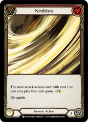 Nimblism (Red) [U-WTR218] (Welcome to Rathe Unlimited)  Unlimited Rainbow Foil | Webway Games