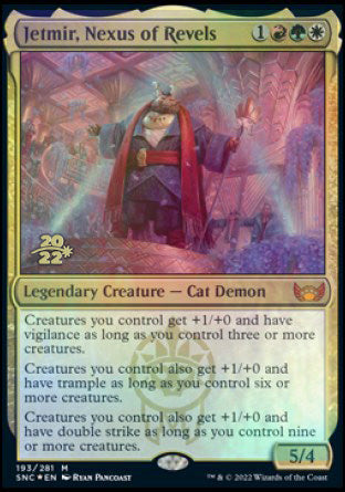 Jetmir, Nexus of Revels [Streets of New Capenna Prerelease Promos] | Webway Games
