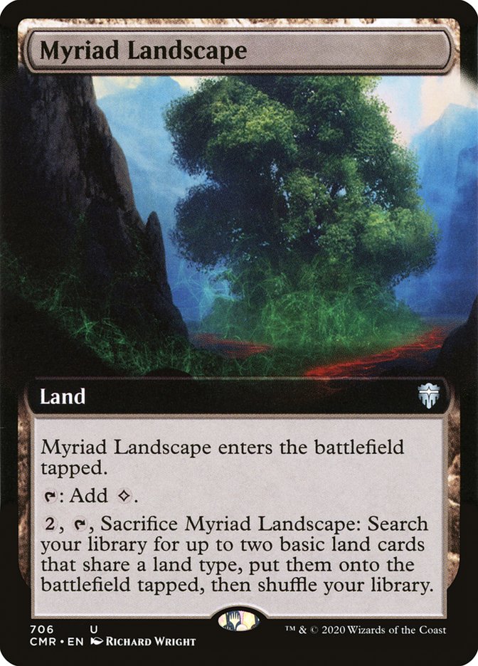 Myriad Landscape (Extended Art) [Commander Legends] | Webway Games