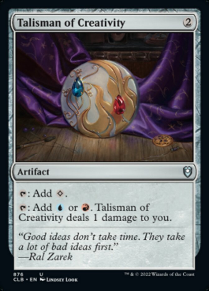 Talisman of Creativity [Commander Legends: Battle for Baldur's Gate] | Webway Games