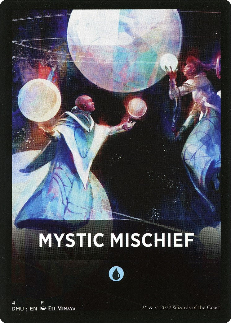 Mystic Mischief Theme Card [Dominaria United Tokens] | Webway Games