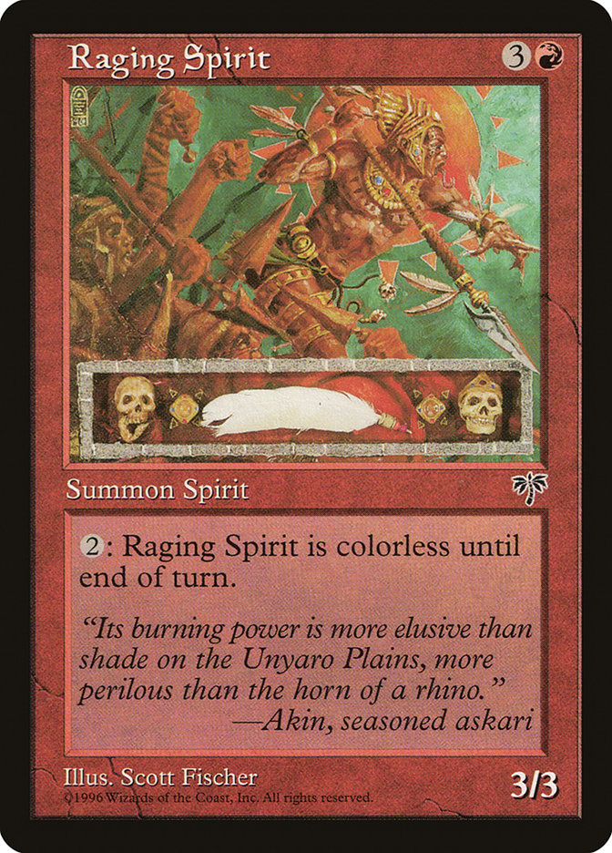 Raging Spirit [Mirage] | Webway Games