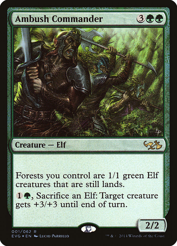 Ambush Commander (Elves vs. Goblins) [Duel Decks Anthology] | Webway Games