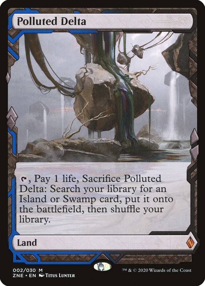Polluted Delta [Zendikar Rising Expeditions] | Webway Games