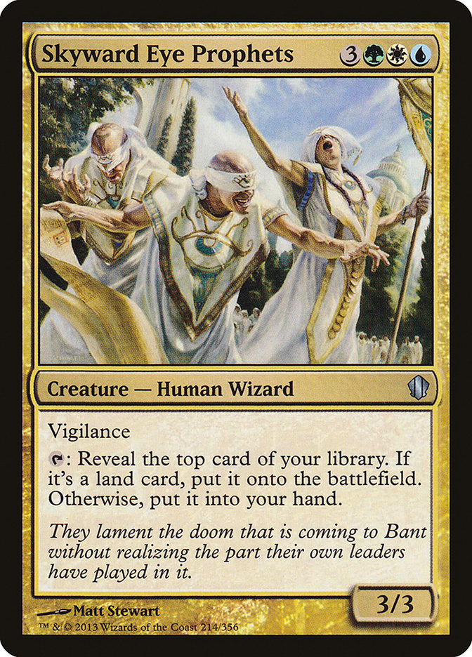 Skyward Eye Prophets [Commander 2013] | Webway Games
