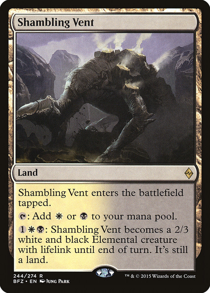 Shambling Vent [Battle for Zendikar] | Webway Games