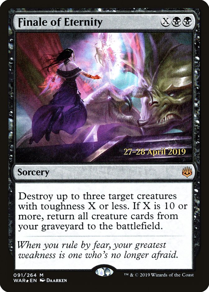 Finale of Eternity  [War of the Spark Prerelease Promos] | Webway Games