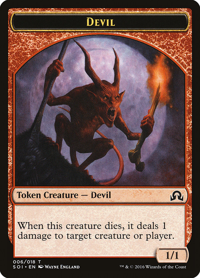 Devil [Shadows over Innistrad Tokens] | Webway Games