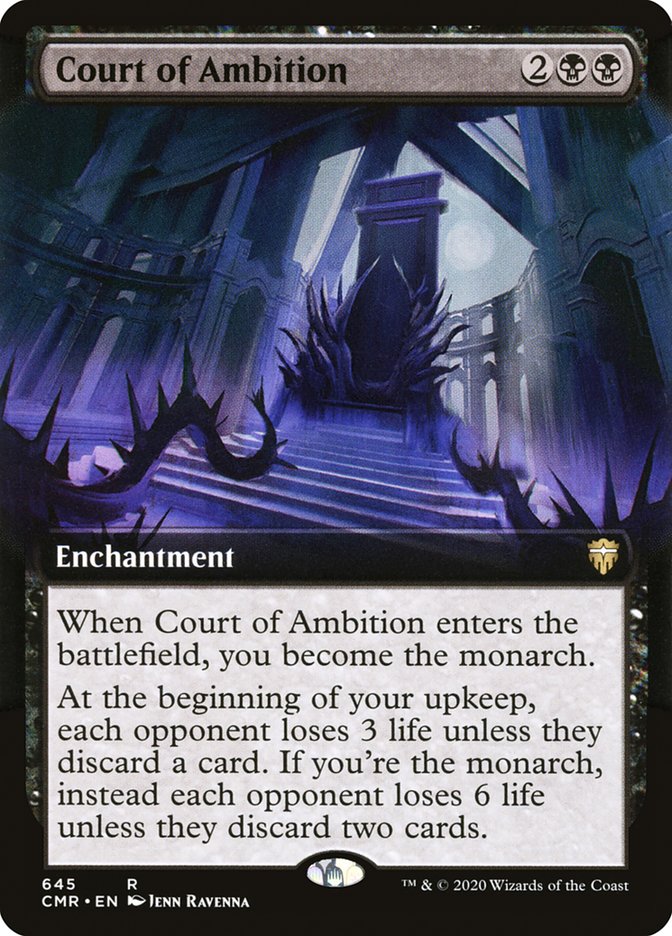Court of Ambition (Extended Art) [Commander Legends] | Webway Games