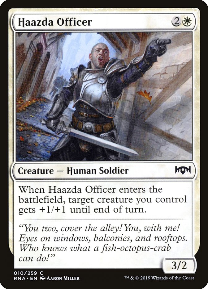 Haazda Officer [Ravnica Allegiance] | Webway Games