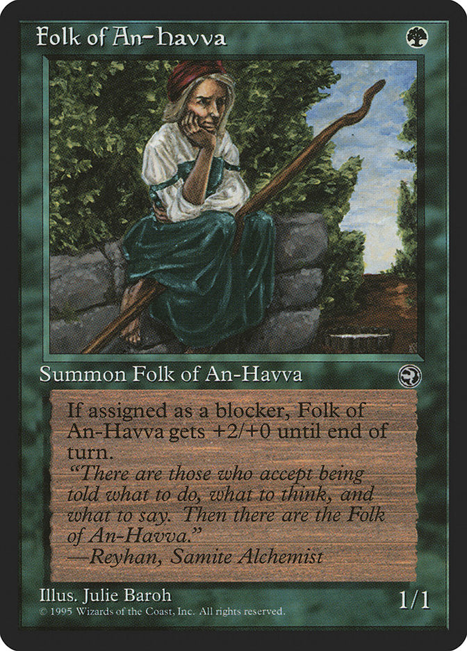 Folk of An-Havva (Reyhan Flavor Text) [Homelands] | Webway Games