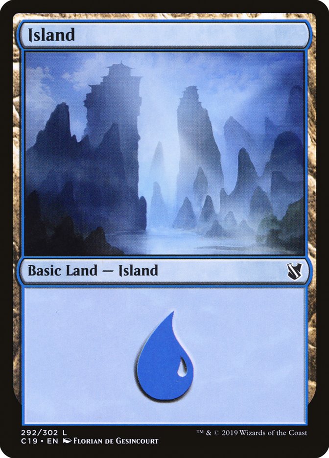 Island (#292) [Commander 2019]