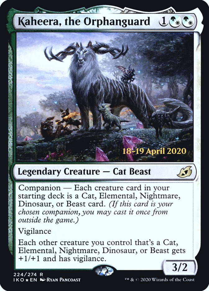 Kaheera, the Orphanguard  [Ikoria: Lair of Behemoths Prerelease Promos] | Webway Games