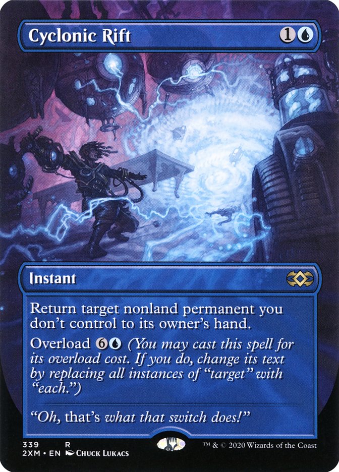 Cyclonic Rift (Borderless) [Double Masters] | Webway Games