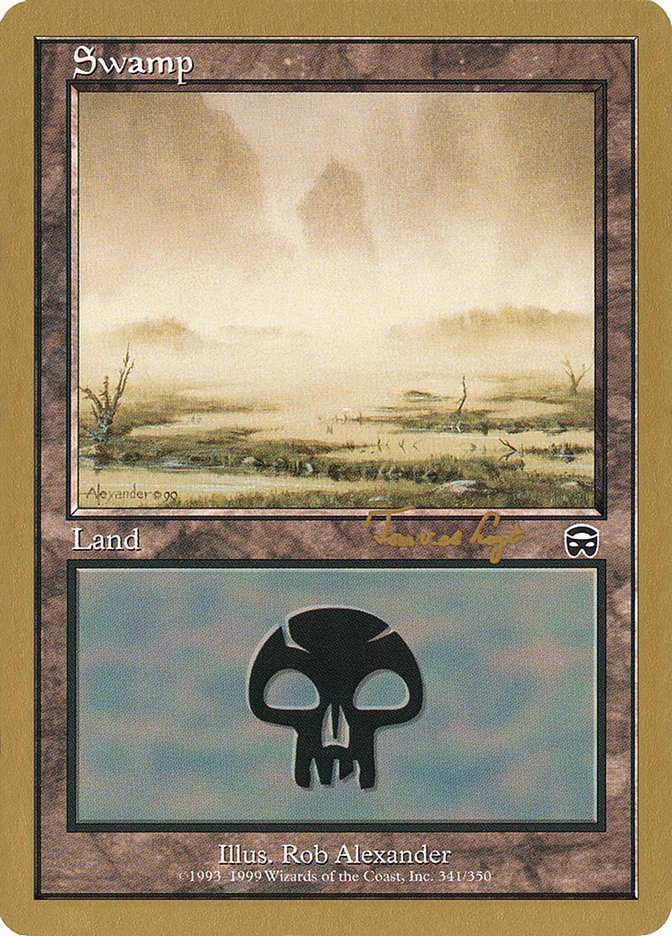 Swamp (tvdl341) (Tom van de Logt) [World Championship Decks 2001] | Webway Games