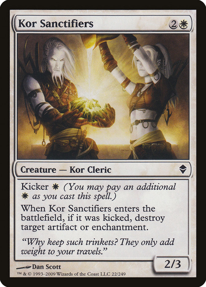 Kor Sanctifiers [Zendikar] | Webway Games