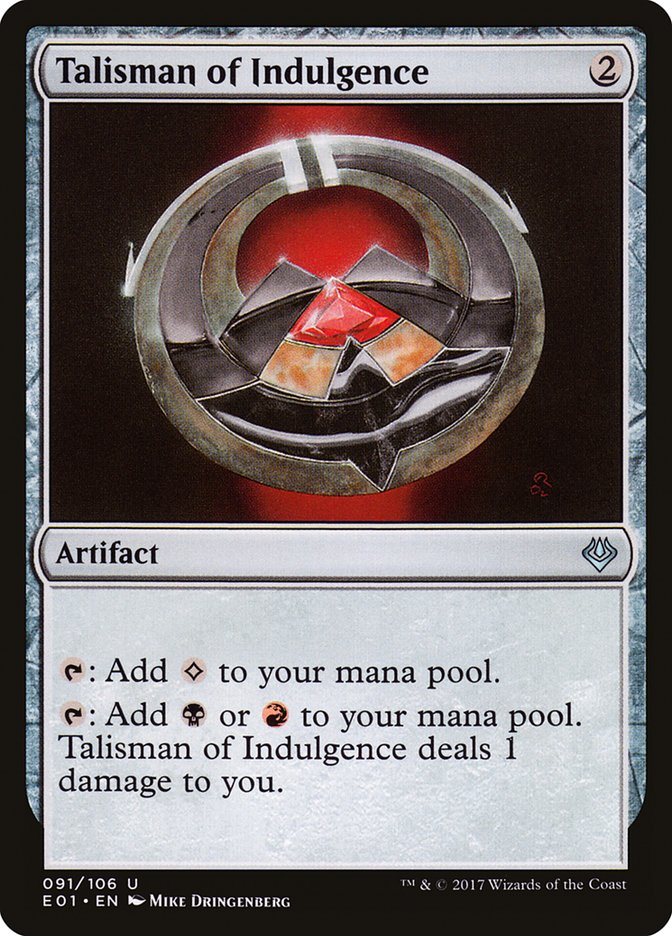 Talisman of Indulgence [Archenemy: Nicol Bolas] | Webway Games
