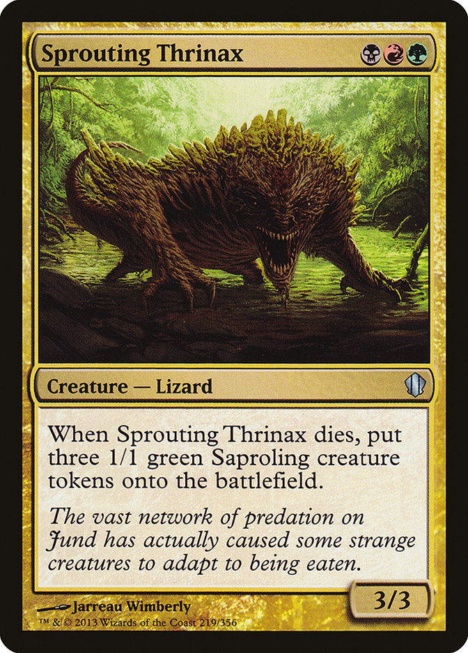 Sprouting Thrinax [Commander 2013] | Webway Games