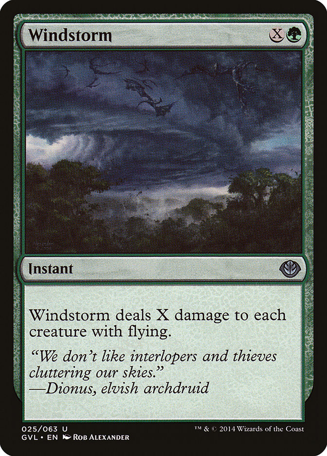 Windstorm (Garruk vs. Liliana) [Duel Decks Anthology] | Webway Games