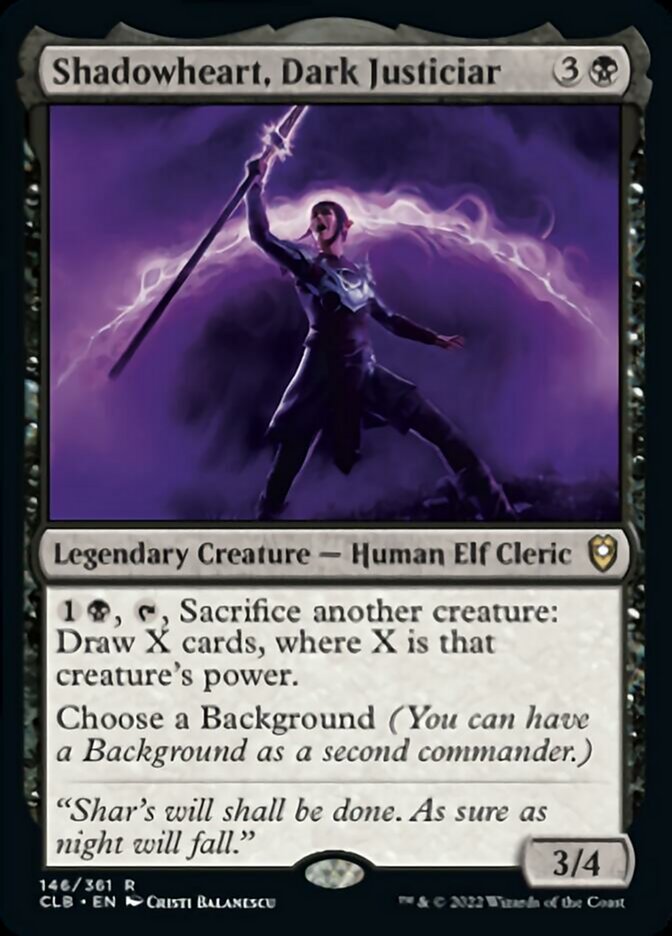 Shadowheart, Dark Justiciar [Commander Legends: Battle for Baldur's Gate] | Webway Games