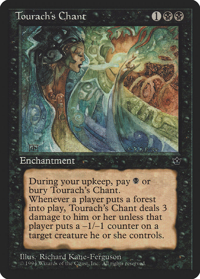 Tourach's Chant [Fallen Empires] | Webway Games