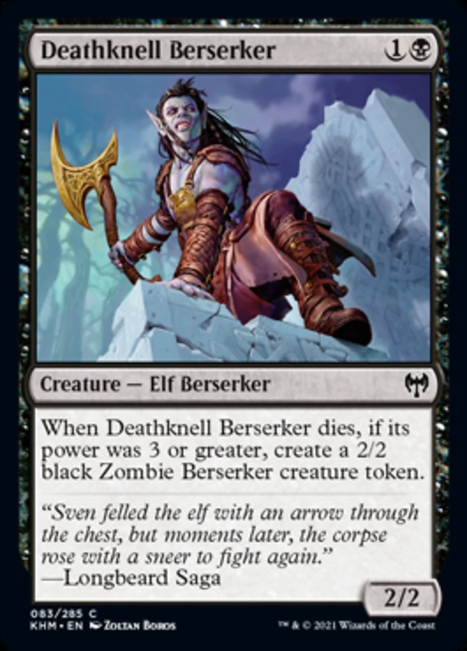 Deathknell Berserker [Kaldheim] | Webway Games