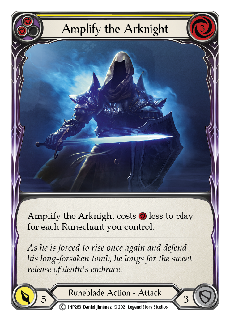 Amplify the Arknight (Yellow) [1HP283] | Webway Games