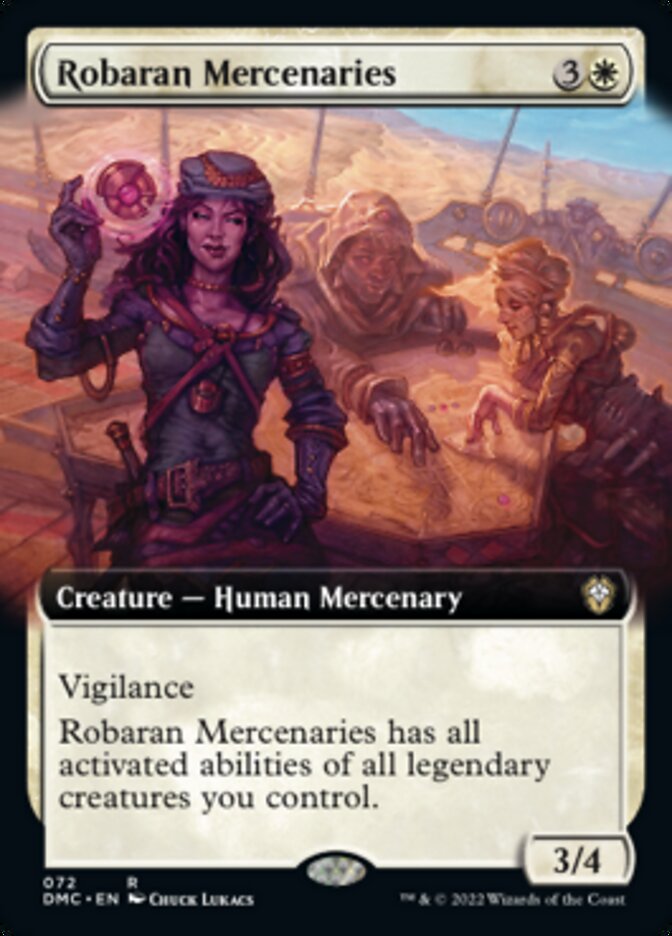 Robaran Mercenaries (Extended Art) [Dominaria United Commander] | Webway Games