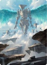 Celestial Colonnade Art Card [Zendikar Rising Art Series] | Webway Games