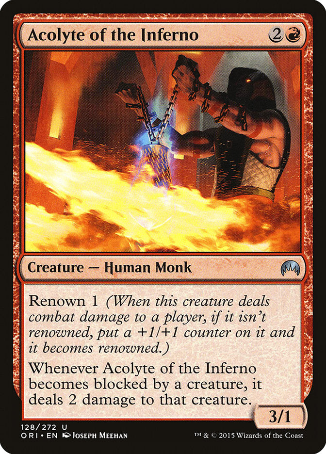 Acolyte of the Inferno [Magic Origins] | Webway Games