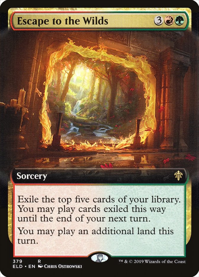 Escape to the Wilds (Extended Art) [Throne of Eldraine] | Webway Games