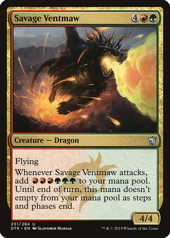 Savage Ventmaw [Dragons of Tarkir] | Webway Games