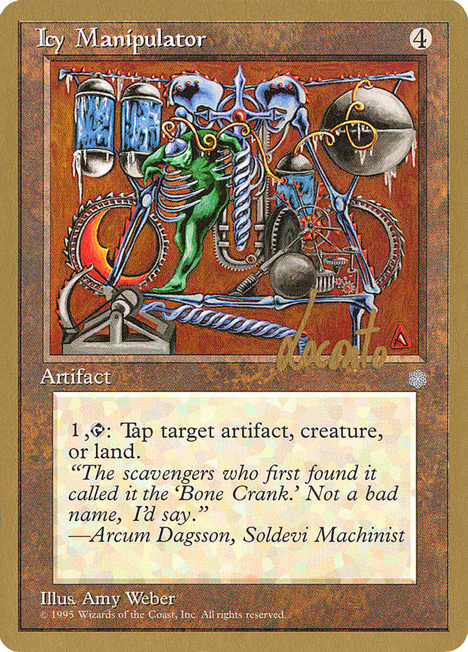 Icy Manipulator (Michael Loconto) [Pro Tour Collector Set] | Webway Games