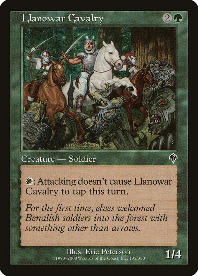 Llanowar Cavalry [Invasion] | Webway Games
