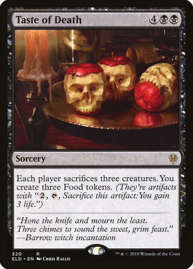 Taste of Death [Throne of Eldraine] | Webway Games