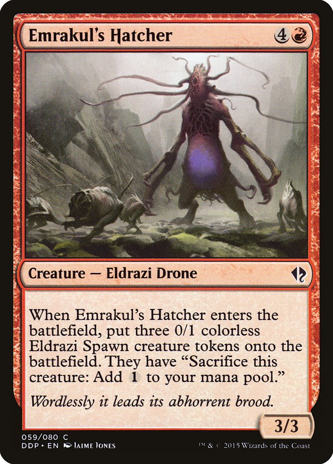 Emrakul's Hatcher [Duel Decks: Zendikar vs. Eldrazi] | Webway Games