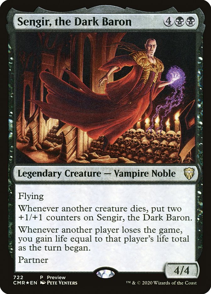 Sengir, the Dark Baron (Alternate Art) [Prerelease Cards] | Webway Games