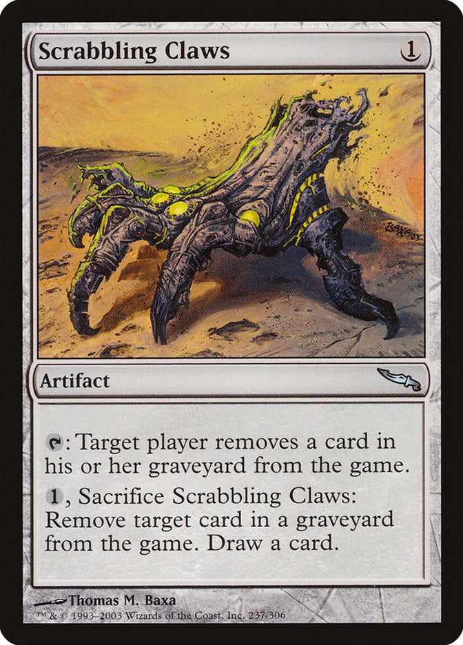 Scrabbling Claws [Mirrodin] | Webway Games