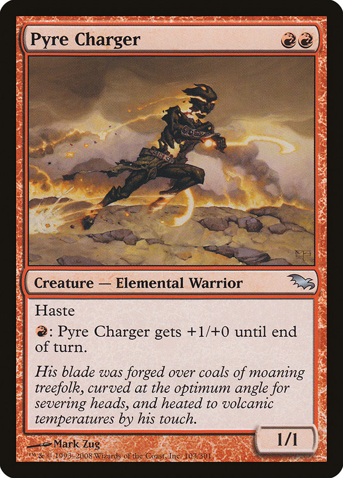 Pyre Charger [Shadowmoor] | Webway Games