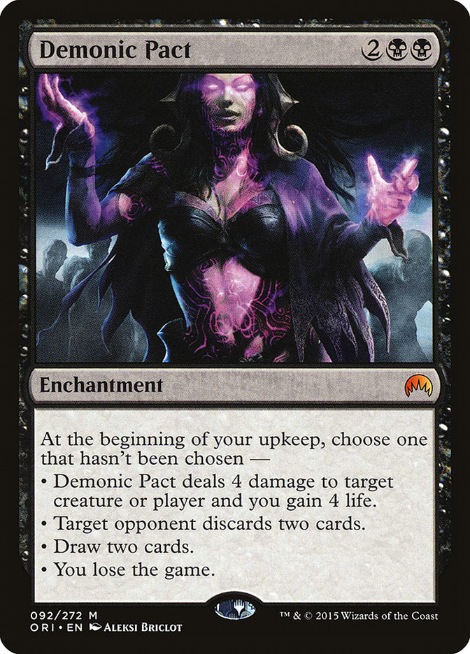 Demonic Pact [Magic Origins] | Webway Games