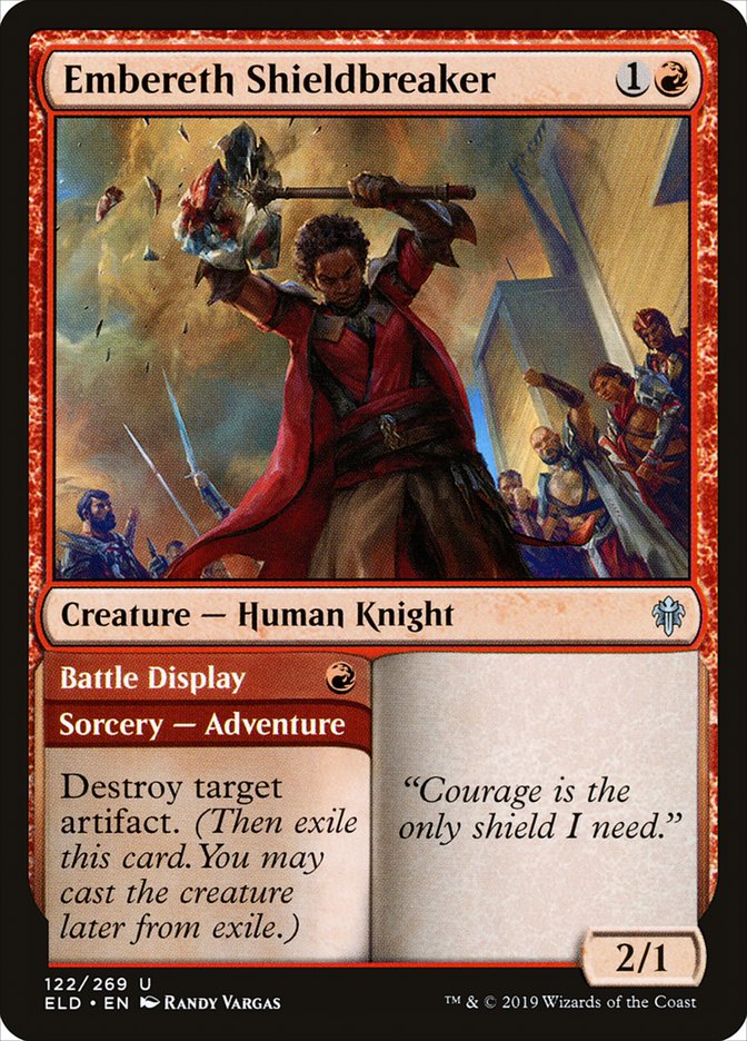 Embereth Shieldbreaker // Battle Display [Throne of Eldraine] | Webway Games