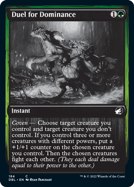 Duel for Dominance [Innistrad: Double Feature] | Webway Games