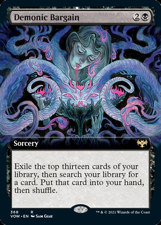 Demonic Bargain (Extended) [Innistrad: Crimson Vow] | Webway Games